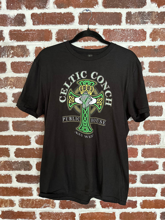 Celtic Conch Cross Crew